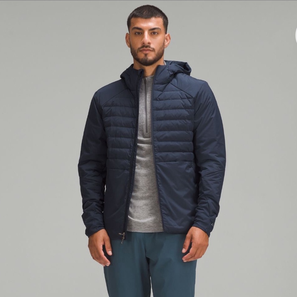 COPY - Lulu Lemon - Down For It All Hoodie Blue Large